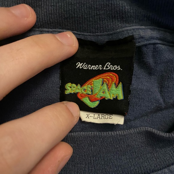 vintage double sided 1996 space jam promo tee - Picture 3 of 6